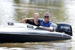 Zaanstad 23 juni 2023
Wolter Kroes met zijn Thomas aan het varen met een vet bootje.