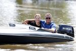 Zaanstad 23 juni 2023
Wolter Kroes met zijn Thomas aan het varen met een vet bootje.