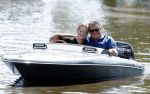 Zaanstad 23 juni 2023
Wolter Kroes met zijn Thomas aan het varen met een vet bootje.