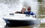 Zaanstad 23 juni 2023
Wolter Kroes met zijn Thomas aan het varen met een vet bootje.