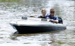 Zaanstad 23 juni 2023
Wolter Kroes met zijn Thomas aan het varen met een vet bootje.