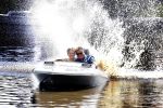 Zaanstad 23 juni 2023
Wolter Kroes met zijn Thomas aan het varen met een vet bootje.
