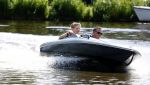 Zaanstad 23 juni 2023
Wolter Kroes met zijn Thomas aan het varen met een vet bootje.
