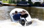 Zaanstad 23 juni 2023
Wolter Kroes met zijn Thomas aan het varen met een vet bootje.