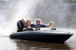Zaanstad 23 juni 2023
Wolter Kroes met zijn Thomas aan het varen met een vet bootje.