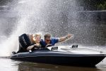 Zaanstad 23 juni 2023
Wolter Kroes met zijn Thomas aan het varen met een vet bootje.