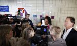 Haarlem 14 juni 2024
Rechtszaak Ali B ivm verkrachtingszaak in rechtbank van Haarlem .Zijn advocaat is Bart Swier