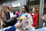 Haarlem 14 juni 2024
Rechtszaak Ali B ivm verkrachtingszaak in rechtbank van Haarlem .Zijn advocaat is Bart Swier