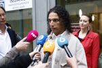 Haarlem 14 juni 2024
Rechtszaak Ali B ivm verkrachtingszaak in rechtbank van Haarlem .Zijn advocaat is Bart Swier