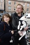 Amsterdam 27 maart 2024
Barbara Sloesen met vriend Joost Hofman en hun hondje in het centrum van amsterdam.