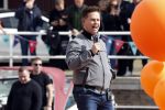 Zeewolde 29 mei 2024
Danny de Munk bij de opnames van het muziekfeest op het plein