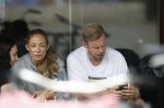 Amsterdam 30 juni 2024
Davy Klaassen met nieuw kapsel en zijn vrouw op terras in Amsterdam zuid.
Ze zijn pas getrouwd.