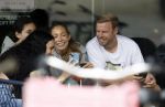 Amsterdam 30 juni 2024
Davy Klaassen met nieuw kapsel en zijn vrouw op terras in Amsterdam zuid.
Ze zijn pas getrouwd.