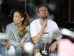Amsterdam 30 juni 2024
Davy Klaassen met nieuw kapsel en zijn vrouw op terras in Amsterdam zuid.
Ze zijn pas getrouwd.