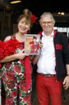 Amsterdam 4 juni 2024
Boekpresentatie Debbie de Jong van B&B Vol liefde . Debbie de Jong en partner Paul