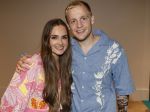 Amsterdam 25 mei 2024
Feestje na concert van de Toppers in de Johan Cruijff Arena. Donny v d Beek en Estelle Bergkamp