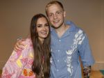 Amsterdam 25 mei 2024
Feestje na concert van de Toppers in de Johan Cruijff Arena. Donny v d Beek en Estelle Bergkamp