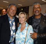 Amsterdam 25 mei 2024
Feestje na concert van de Toppers in de Johan Cruijff Arena. Frank Rijkaard en Henk ten Cate en zijn vrouw