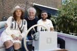 Naarden 19 juni 2024
Presentatie stormer sloep ism Monique des Bouvrie bij het Arsenaal. Bob Wisse en Jan des Bouvrie jr  zijn al hun hele leven vrienden . Frank Wisse met Bob Wisse en Lotte Wisse
