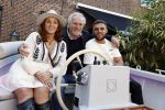 Naarden 19 juni 2024
Presentatie stormer sloep ism Monique des Bouvrie bij het Arsenaal. Bob Wisse en Jan des Bouvrie jr  zijn al hun hele leven vrienden . Frank Wisse met Bob Wisse en Lotte Wisse