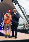 Zeewolde 29 mei 2024
Muziek feest op het plein in Zeewolde. Immer Hansi  treedt op met Frans Duijts