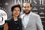 Amsterdam 6 juni 2024
Talkies terras awards bij het College Hotel . Gunay Uslu met directeur College Hotel
