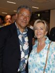 Amsterdam 25 mei 2024
Feestje na concert van de Toppers in de Johan Cruijff Arena. Frank Rijkaard en Henk ten Cate en zijn vrouw