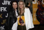 Amsterdam 12 juni 2024
Presentatie Cover JFK met daarop Irene Schouten in Hotel Vessel  . Irene is Zwanger. Irene met stylist Graziella Ferraro