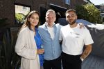 Naarden 19 juni 2024
Presentatie stormer sloep ism Monique des Bouvrie bij het Arsenaal. Bob Wisse en Jan des Bouvrie jr  zijn al hun hele leven vrienden . Jan des Bouvrie Bob Wisse met vriendin Suus de Brock