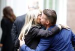 Rotterdam 14 juni 2024 
Begrafenis en besloten kring van Jan v Galen de vader van Rachel Hazes op begraafplaats Hofwijk in de witte kapel. Aanwezig beste vrienden Jaqueline Laats Jeanine Heruer Joop Kruis Ricardo Klaverdijk en Loes v Katwijk