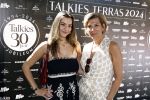 Amsterdam 6 juni 2024
Talkies terras awards bij het College Hotel .  Katharine Melu Pilates en dochter