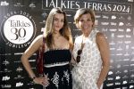 Amsterdam 6 juni 2024
Talkies terras awards bij het College Hotel .  Katharine Melu Pilates en dochter