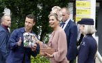 Amsterdam 29 mei 2024
Koningin Maxima bezoekt Codam College dat 5 jaar bestaat . Corinne Goddijn begeleidt haar . Ook prins Constantijn is aanwezig.