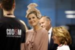 Amsterdam 29 mei 2024
Koningin Maxima bezoekt Codam College dat 5 jaar bestaat . Corinne Goddijn begeleidt haar . Ook prins Constantijn is aanwezig.