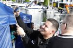 Zeewolde 29 mei 2024
Marco Schuitmaker bij de opnames van het muziekfeest op het plein