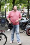 Amsterdam 20 juni 2024
Menno Kohler op zijn motor . Menno is ruim 40 kg afgevallen .