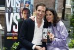 Amsterdam 27 mei 2024
Boekpresentatie Michiel Vos ook zijn vrouw Alexandra Pelosi is aanwezig in het College Hotel.