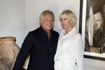Naarden 19 juni 2024
Presentatie stormer sloep ism Monique des Bouvrie bij het Arsenaal. Bob Wisse en Jan des Bouvrie jr  zijn al hun hele leven vrienden . Monique des Bouvrie met partner Otto Klein
