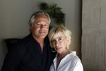Naarden 19 juni 2024
Presentatie stormer sloep ism Monique des Bouvrie bij het Arsenaal. Bob Wisse en Jan des Bouvrie jr  zijn al hun hele leven vrienden . Monique des Bouvrie met partner Otto Klein
