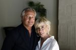 Naarden 19 juni 2024
Presentatie stormer sloep ism Monique des Bouvrie bij het Arsenaal. Bob Wisse en Jan des Bouvrie jr  zijn al hun hele leven vrienden . Monique des Bouvrie met partner Otto Klein