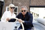Naarden 19 juni 2024
Presentatie stormer sloep ism Monique des Bouvrie bij het Arsenaal. Bob Wisse en Jan des Bouvrie jr  zijn al hun hele leven vrienden . Monique des Bouvrie met partner Otto Klein