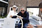 Naarden 19 juni 2024
Presentatie stormer sloep ism Monique des Bouvrie bij het Arsenaal. Bob Wisse en Jan des Bouvrie jr  zijn al hun hele leven vrienden .