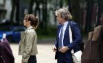 Den Haag 31 mei 2024
Nada v Nie en haar man Frank Bakker bij een trouwerij / bruiloft in Den Haag .