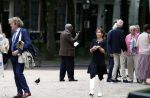 Den Haag 31 mei 2024
Nada v Nie en haar man Frank Bakker bij een trouwerij / bruiloft in Den Haag .
