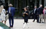 Den Haag 31 mei 2024
Nada v Nie en haar man Frank Bakker bij een trouwerij / bruiloft in Den Haag .