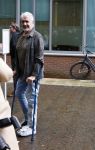 Haarlem 12 juni 2024
Rechtszaak Ali B in rechtbank van Haarlem . Oa Natacha Harlequin is de advocaat van Ali B. Pieter Storms op krukken