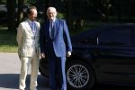 Haarzuilens 26 juni 2024
Nationale haringparty op kasteel de Haar. Mr Pieter v Vollenhoven met Frank Houben