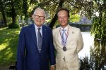 Haarzuilens 26 juni 2024
Nationale haringparty op kasteel de Haar. Mr Pieter v Vollenhoven met Frank Houben