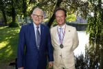 Haarzuilens 26 juni 2024
Nationale haringparty op kasteel de Haar. Mr Pieter v Vollenhoven met Frank Houben