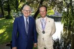 Haarzuilens 26 juni 2024
Nationale haringparty op kasteel de Haar. Mr Pieter v Vollenhoven met Frank Houben